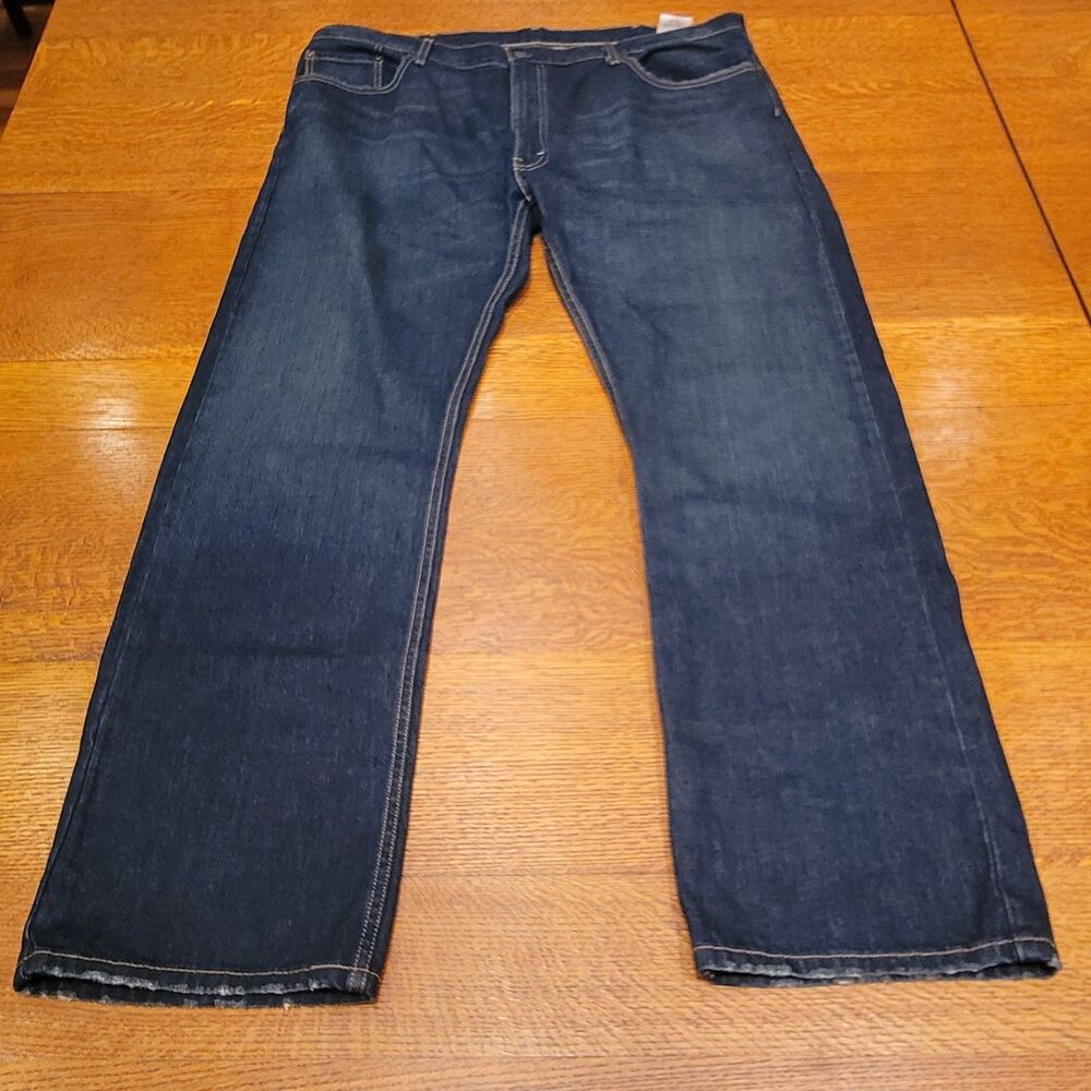 Levi's 505 X Brooks Brothers Dark Wash Jeans Mens 40x30 USA Made 100% Cotton